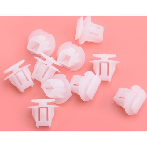 10pcs White Exterior Wheel Fender Flare Molding Clip Fit For Nissan X-Trail Infiniti QX56 76882-JG10A 76882JG10A