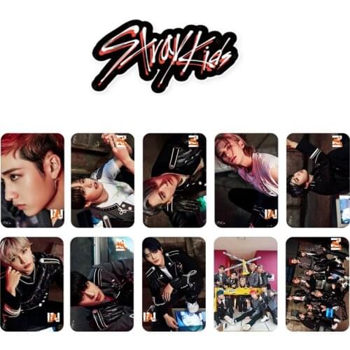 10pcs/set Kpop Stray Kids Photocards New Album Go IN Live Stray Kids Lomo Cards for Fans Collection