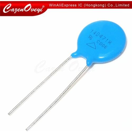 10pcs/lot TVR14471 14K471 14D471K 14D471 471KD14 470V 4500A Varistor In Stock