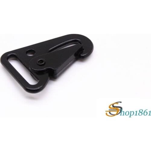 50Pcs HK Type 1" Inch Sling Snap Hook Clips Rifle Strap Gun Attachment Carabiner Buckle