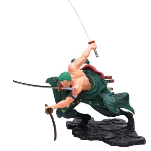 Anime Roronoa Zoro SA-MAXIMUM Ver. PVC Action Figure luffy Zoro Three Thousand World Collection Model Toys 18cm