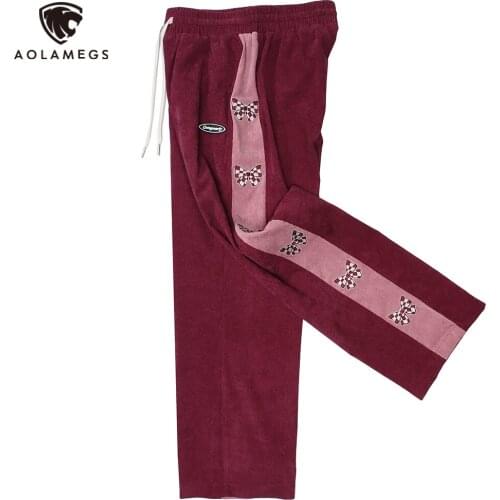 Мужские вельветовые брюки Aolamegs China At AliExpress