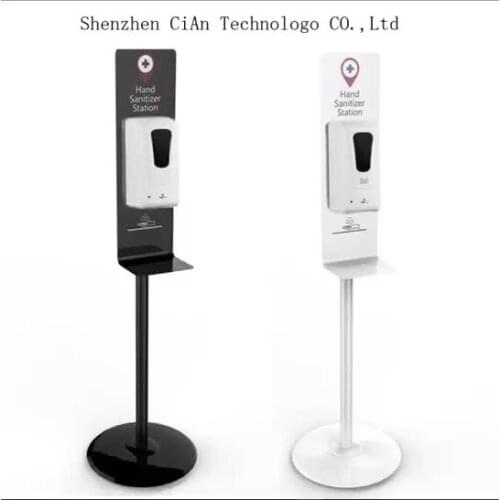 Automatic Soap Dispenser with Temperature Measuring & Floor Stand for School Hotel Shopmarket Public Place