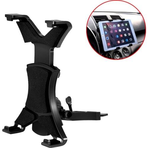 Car CD Slot Tablet Car Holder Stand for Huawei IPAD Air Mini Pro 1 2 3 4 Air outlet Adjustable 7 to 12 Inch Tablet Mount Holder