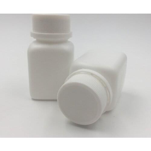 Free shipping 50pcs/lot 30ml 1oz Small HDPE Empty Pharmaceutical Pill Bottles White Capsules Container
