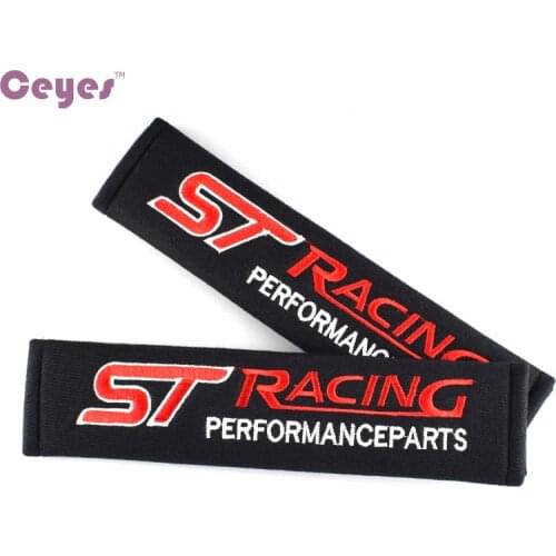 Car-Styling Case For ST Racing Shoulder Sleeve For Ford Focus 2 3 Mondeo Ecosport Kuga Mk4 Fiesta Mustang Mk3 Fusion Car Styling