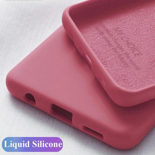 LOVECOM Phone Case For Samsung A51 A71 A50 A21S S20 FE S21 S8 S9 S10E S20 Plus Note 20 10 9 Liquid Silicone Soft Case Cover