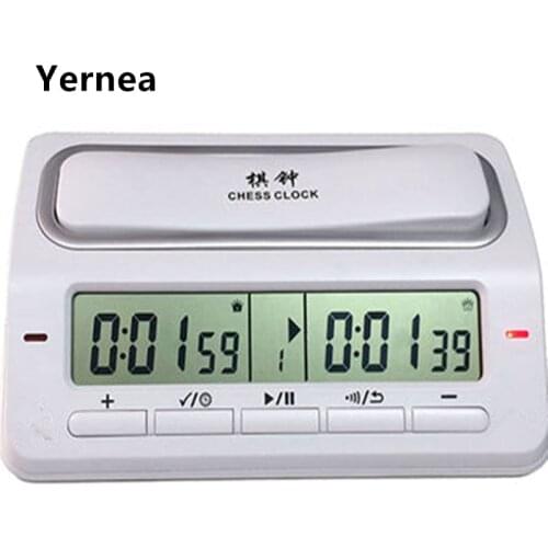 Electronic Digital Chess Clock Game Timer Master Tournament 39 Timing Modes For Chess I-GO Chinese Chess Game Set Timer Yernea