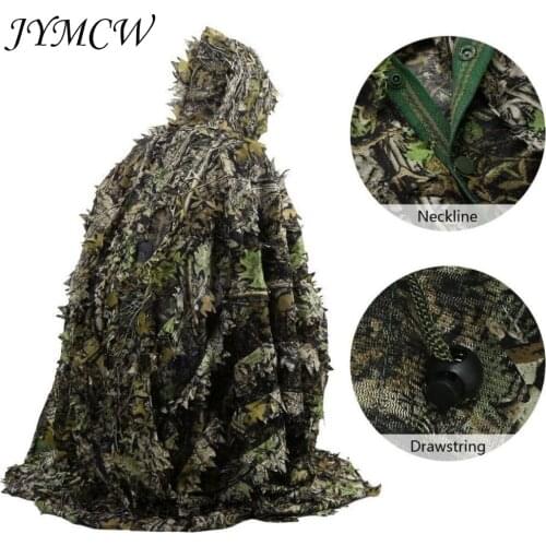 3D camouflage cloak invisible clothing bird watching camouflage clothing, suitable for outdoor CS game clothing