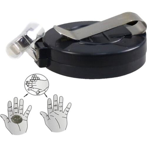 Classic Magic Tricks Coin Disappear (Coin no include ) Device Tools Close-up Magic Trick Money Vanishing Gimmick Cool Props Toys