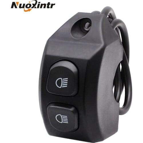 Nuoxintr Handle Switch Controller Handle Button LED Fog Light Intercom Windshield Lift for BMW F750GS F850GS R1250GS R1200GS ADV