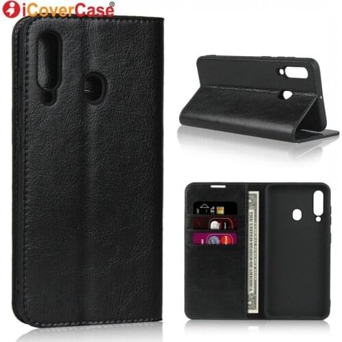For Samsung A60 Cases Leather Phone Case Cover Business Luxury Wallet For Samsung Galaxy A60 Mobile Phone Accessories Coque Etui