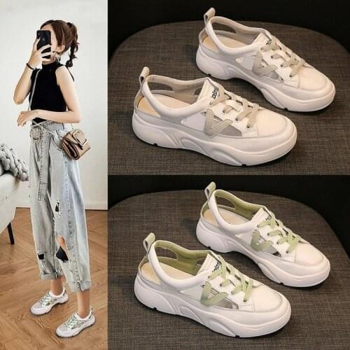 Casual Shoes Women Chunky Sneakers Fashion Dad Shoes For Women Spring Autumn White Black Shoes Chunky Sneaker Vulcanize Shoes