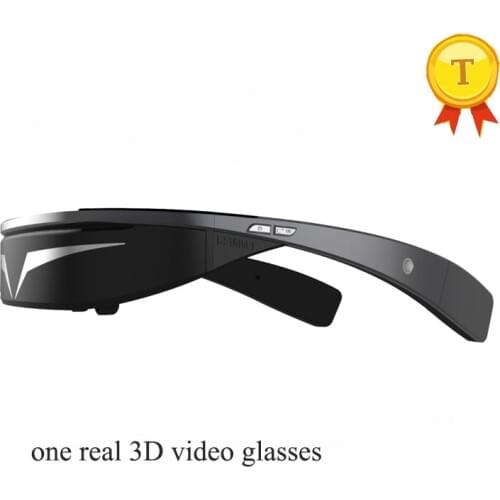 2017 best seling HD 1080P Android5.1 WiFi Touch-Button Track Ball Operate Browser 3D Smart Video Glasses smart digital glasses