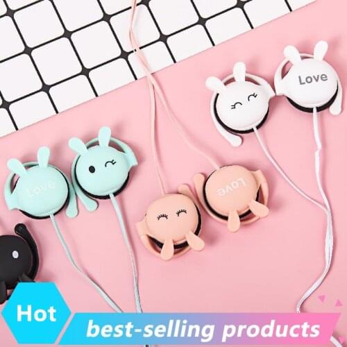 Fashion Color Matching Earphones Cute Expression On-ear Earphones Matte Texture Sound Baoli Kn-313 Voice Call