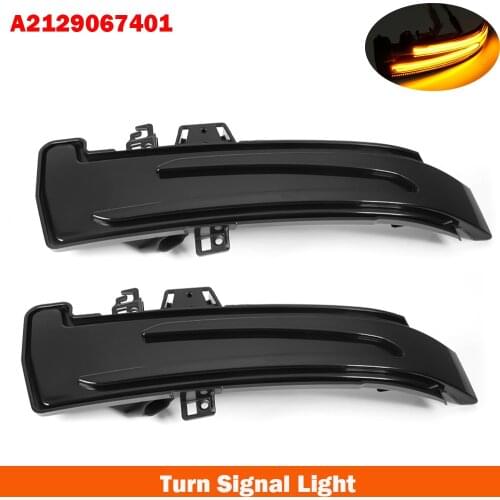 Turn Signal Blinker LED Dynamic For Benz A B C E S CLA GLA CLS Class W176 W246 W204 W212 C117 X156 Mirror Flasher Light
