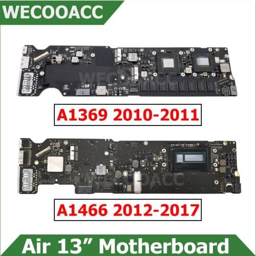 Tested Original 2GB 4GB 8GB Motherboard For Macbook Air 13" A1369 A1466 Logic Board 2010 2011 2012 2013 2014 2015 2017 years