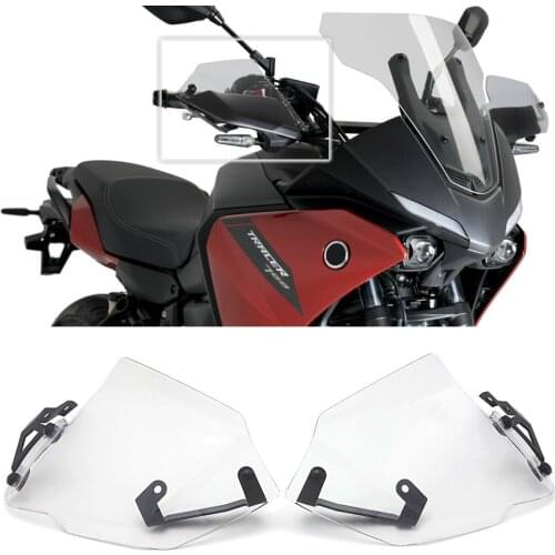Clear Handguard Extensions Hand Shield Protector Windshield FOR TRACER 700 GT TRACER 7 GT MT-07 MT07 Tracer 2020 2021 Motorcycle