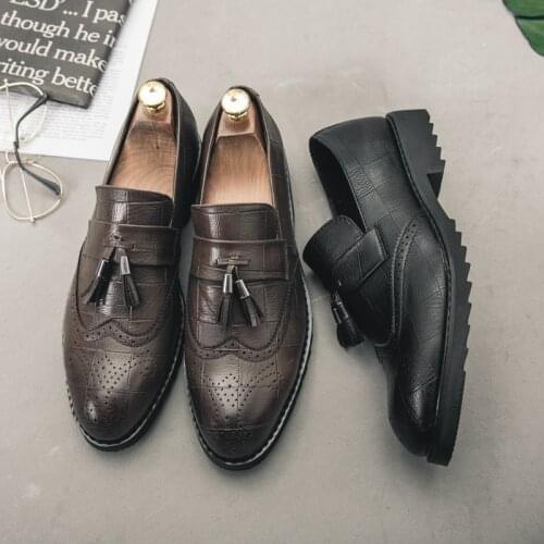 ShanYuanTianYu Brogues For Men