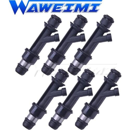 WAWEIMI 6 Pieces Fuel Injector 25166922 For Isuzu Rodeo Honda Passport Acura 3.2L 3.5L V6