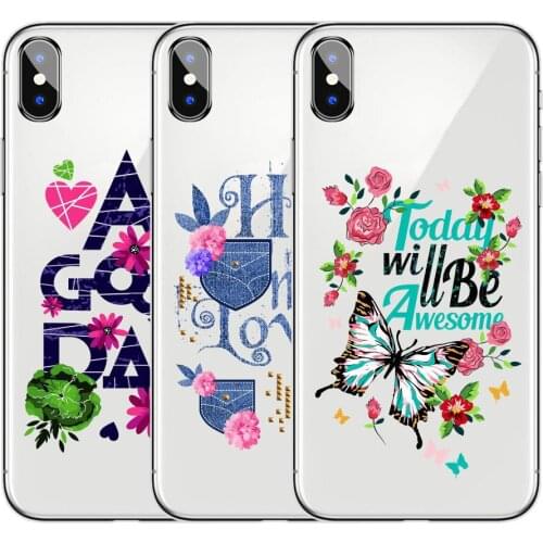 Gorgeous Ultra-thin Anti-fall Phone Shell For Apple iphone XSMAX All-inclusive Transparent Protective Case Contracted