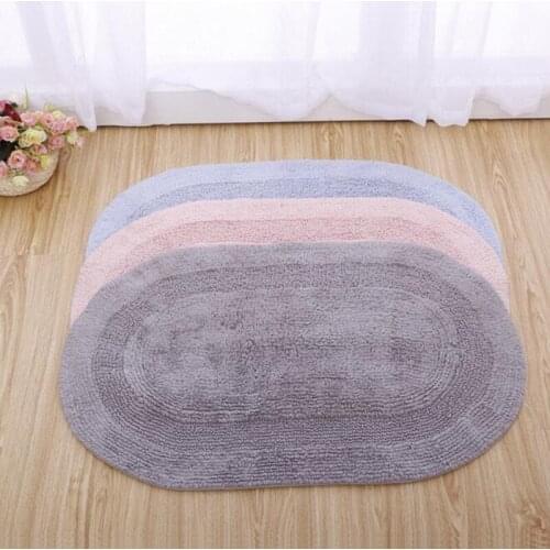 50x80cm/20"x31" Cotton Carpet Absorbent Ground Mat Indoor Floor Mat Chic Doormat Decoration Nordic Style