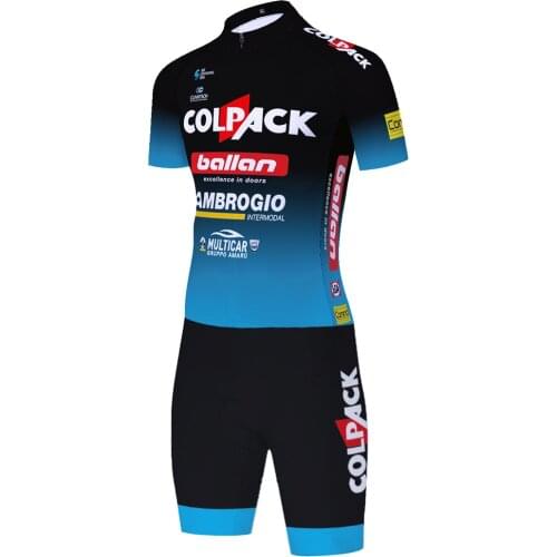 2020 COLPACK team cycling skinsuit summer outdoor skinsuits uniforme ciclismo hombre men triathlon bike clothing ropa ciclismo
