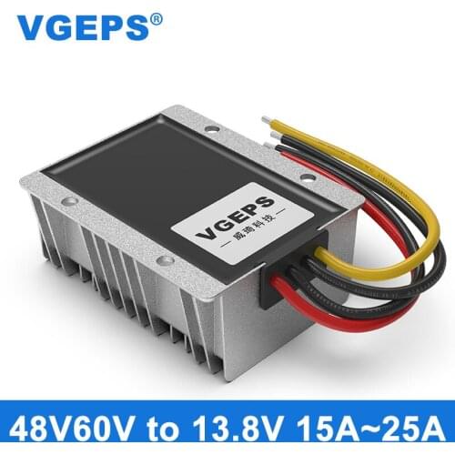 60V to 13.8V power supply regulator converter 30-72V to 13.8V DC power supply module DC-DC step-down converter