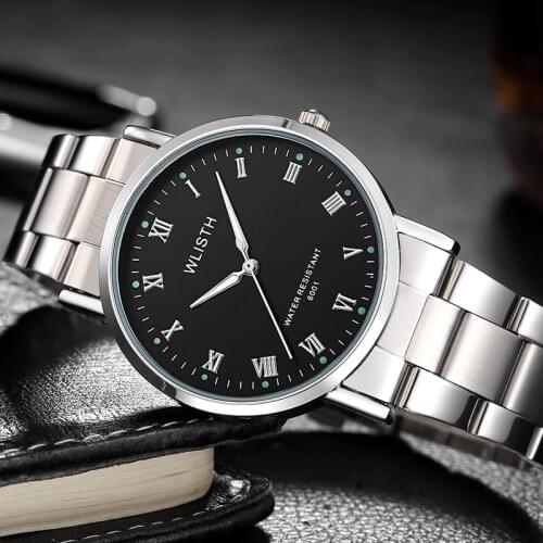 Relogio Masculino Mens Watches Top Brand Luxury Famous Men Business Luminous Wrist Watch For Male Clock Quartz-Watch Saat