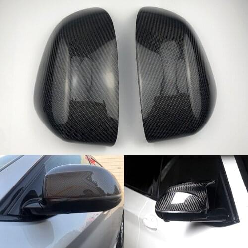 For BMW X3 G01 X4 G02 X5 G05 X7 G07 2018 2019 2020 Carbon Fiber Rearview Mirror Cover Cap Car Door Rear View Mirror Cover