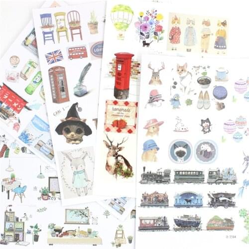 Groceries Self- adhesive Paper Sticker for Scrapbooking/ DIY Crafts/ Card Making Decoration