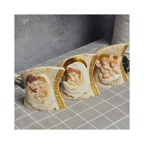 Catholic Jesus Birth Manger Set Decorations Christmas Church Decoration Ornaments Gifts