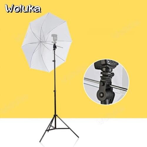 Photography Studio Kits Photo Studio Set Light Stand+Translucent White Umbrella+B Type Flash Umbrella Adapter Holder CD50 T08Y
