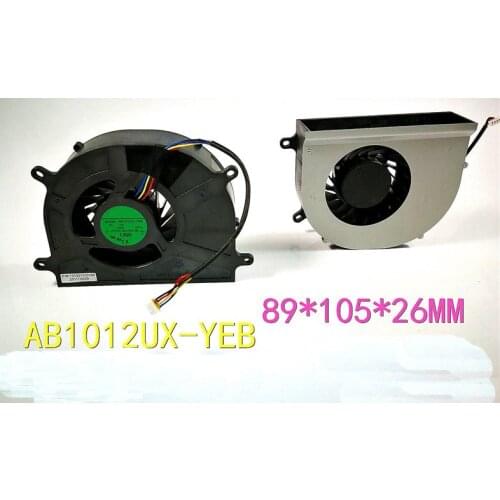 New for Brand New AB1012UX-YEB 10CM12V PWM high air volume notebook fan