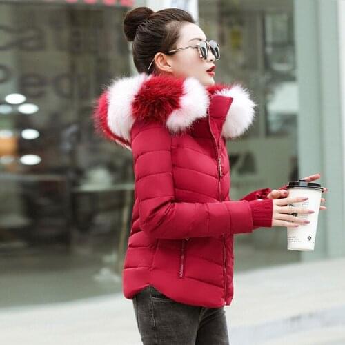 Womens down jacket snow wear wadded jacket female 2020 autumn and winter jacket women cotton-padded outerwear winter coat