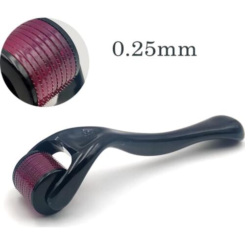 Micro Needle Roller Derma Roller Dermaroller Titanium Hair Regrowth Beard Growth Anti Hair Loss Treatment Thinning Hair Receding