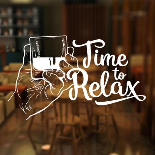 Bar Alcohol Restaurant Whiskey Tequila Wine Drink Window Sticker Vinyl Decoration Plane Wall Decals Removable Mural Poster 3W28