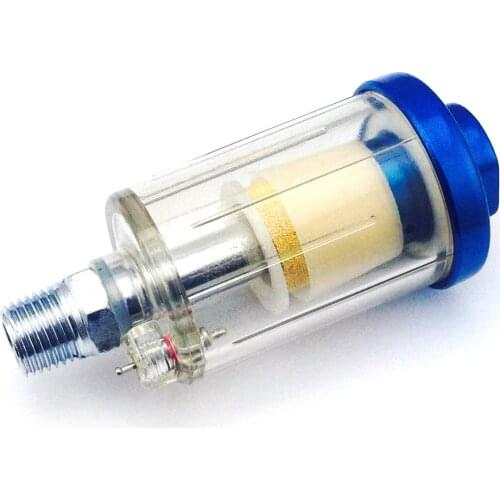 Inline 1/4'' Oil Water Separator Air Filter For Compressor Spray Paint Tool