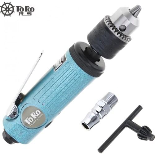 Pneumatic Drill22000RPM High Speed Straight Pneumatic Drill Machine with 1.5-10mm Chuck for Drilling / Grinding