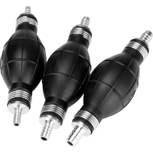 1Pcs Fuel Pumps Fuel Line Pump Hand Primer Bulb Rubber Aluminum Pumps diesel oil transfer petrol for Car Boat 6mm/8mm/10mm/12mm