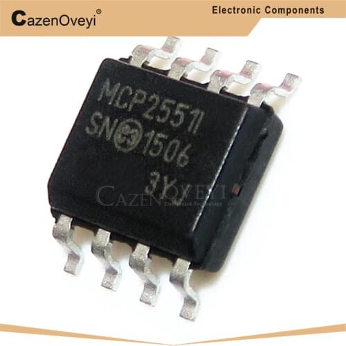 10pcs/lot MCP2551-I/SN MCP2551I MCP2551 SOP-8 In Stock