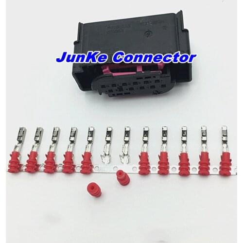 12Pin Car lane changing auxiliary controller plug with 15cm wire For Volkswagen Audi 4E0 972 713