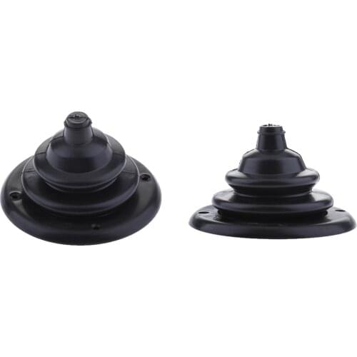 2pcs 4 inch Marine Rigging and Cable Protector Boot for Boats - Rigging Hole Cover - Lightweight Plastic - 70x100mm - Black