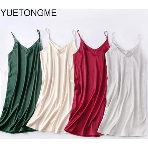 2021 Spring summer Women Spaghetti Strap Dress Autumn Sexy Split Solid Slim Lady Vintage Wear Dress TSP134