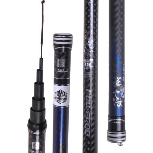 Long Section Fishing Rod Ultra-Light Ultra-Fine High Carbon Fishing Rod 8-13 Meter Full size feeding bait fishing rod