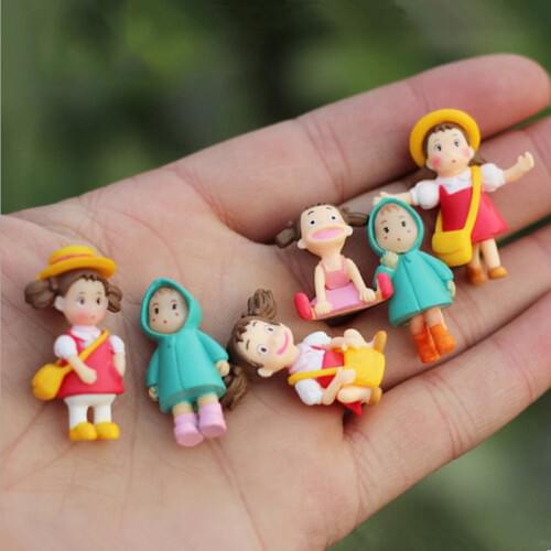 1 pcs Kawaii my neighbor Totoro action figure Hayao Miyazaki film miniature figurines Toys japanese cute anime Toy Figures