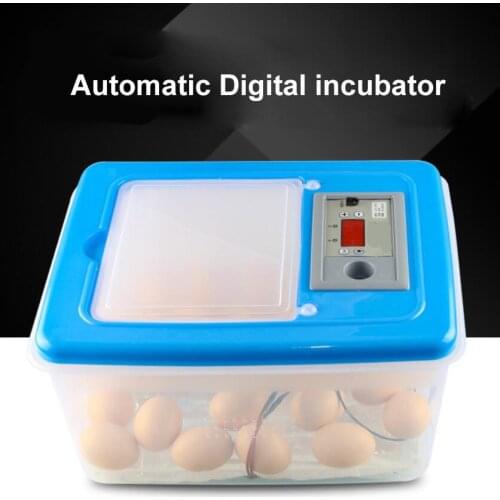 32 Eggs Electronic Digital Incubator Hatcher Automatic Incubation Chicken Duck And Goose Incubator 12V/220V