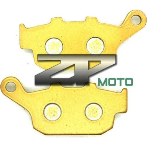 For TRIUMPH Tiger 800 XC (With ABS/Spoke Wheels/Spoke Wheels) 11-14 12 13 Daytona 600 03-04 Rear Organic Kevlar Brake Pads New