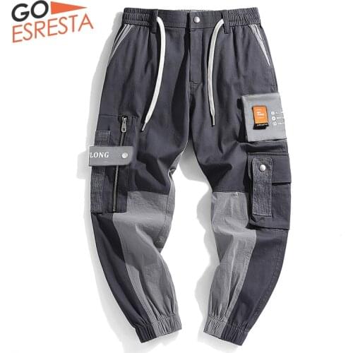 Мужские брюки с карманами GOESRESTA China At AliExpress