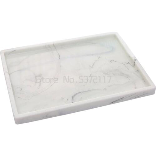 Imitation Marble Ceramic Bathroom Accessories Storage Bathroom Soap Dispenser Bathroom Decoration Accessory